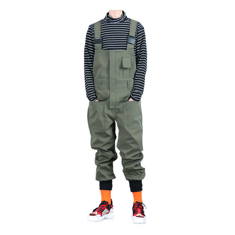 Men's Jeans Sokotoo Men's pockets cargo joggers bib overalls Loose hip hop elastic waist jumpsuits Coveralls Army green Black T221102
Men's Jeans Sokotoo Men's pockets cargo joggers bib overalls Loose hip hop elastic waist jumpsuits Coveralls Army green Black T221102