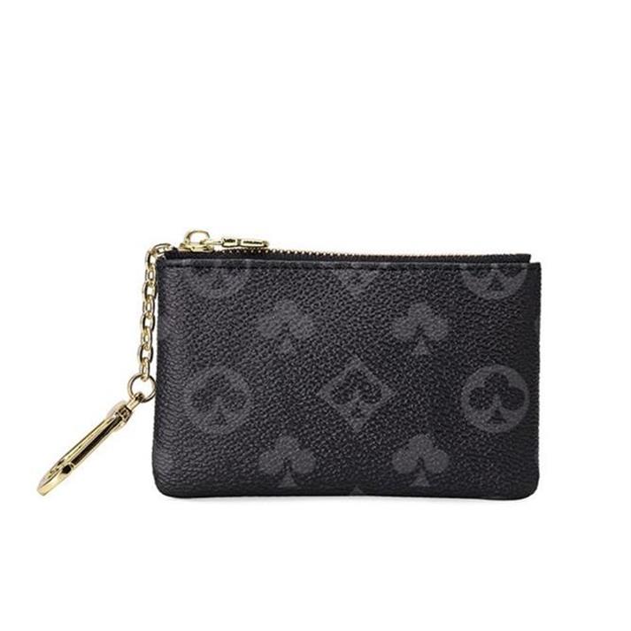 Wallet Designer Fashion Womens Men Ring Credit Coin Purse Mini Bag Charm Accessories, Black grid
Wallet Designer Fashion Womens Men Ring Credit Coin Purse Mini Bag Charm Accessories, Black grid