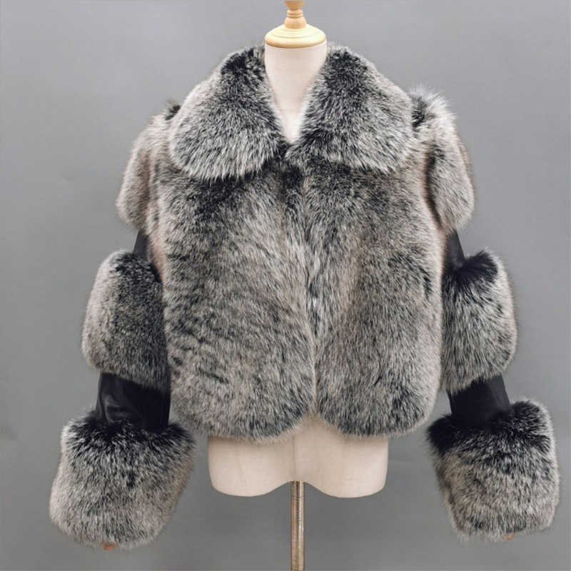 Women's Fur Faux High Quality ry Cropped Coats and Jackets Women Fluffy Top Short Coat Patchwork Winter Jacket Manteau Femme T221102, Camel
Women's Fur Faux High Quality ry Cropped Coats and Jackets Women Fluffy Top Short Coat Patchwork Winter Jacket Manteau Femme T221102, Camel