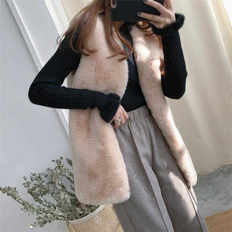 Women' Fur Faux Autumn Winter New Vest Mid-Length Sleeveless Thicken Warm 2XL Jacket Outwear Manche Femme Y298 T221102
Women' Fur Faux Autumn Winter New Vest Mid-Length Sleeveless Thicken Warm 2XL Jacket Outwear Manche Femme Y298 T221102