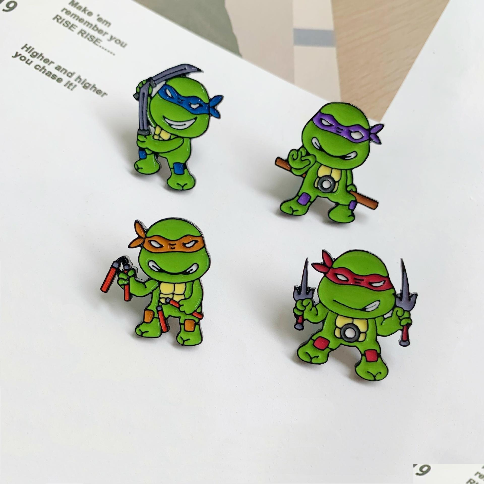 Pins Brooches Cute Movies Games Hard Enamel Pins Collect Metal Cartoon Brooch Backpack Hat Bag Collar Lapel Badges Women Fashion Jew Dh5Kr