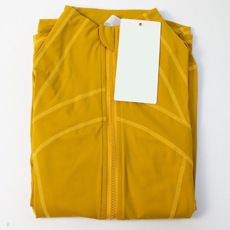 Womens Yoga Long Sleeves Jacket Designer Align Solid Color Nude Sports Shaping Waist Tight Gym Loose Jogging Sportswear High Stretch lulus Sports fashion, Yellow 
Womens Yoga Long Sleeves Jacket Designer Align Solid Color Nude Sports Shaping Waist Tight Gym Loose Jogging Sportswear High Stretch lulus Sports fashion, Yellow
