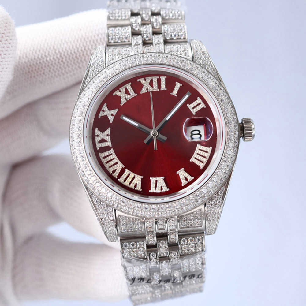 2023Other Watches Wristwatches Diamond Watch Mens Automatic Mechanical Watch Waterproof 41mm With Diamond-studded Steel Sapphire Women Busins Wristwatch5BWS
2023Other Watches Wristwatches Diamond Watch Mens Automatic Mechanical Watch Waterproof 41mm With Diamond-studded Steel Sapphire Women Busins Wristwatch5BWS