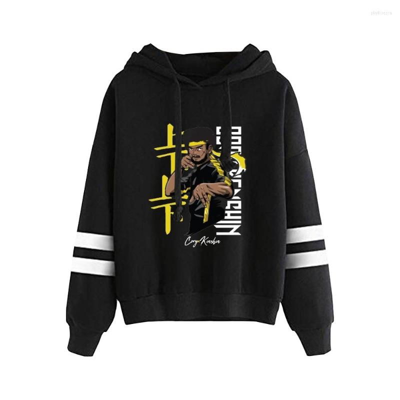 Hoodies 2022 Mens Coryxkenshin Merch Street Blammer Unisex Pocketless Sleeve Sweatshirt Long Outwear Women Mens Harajuku