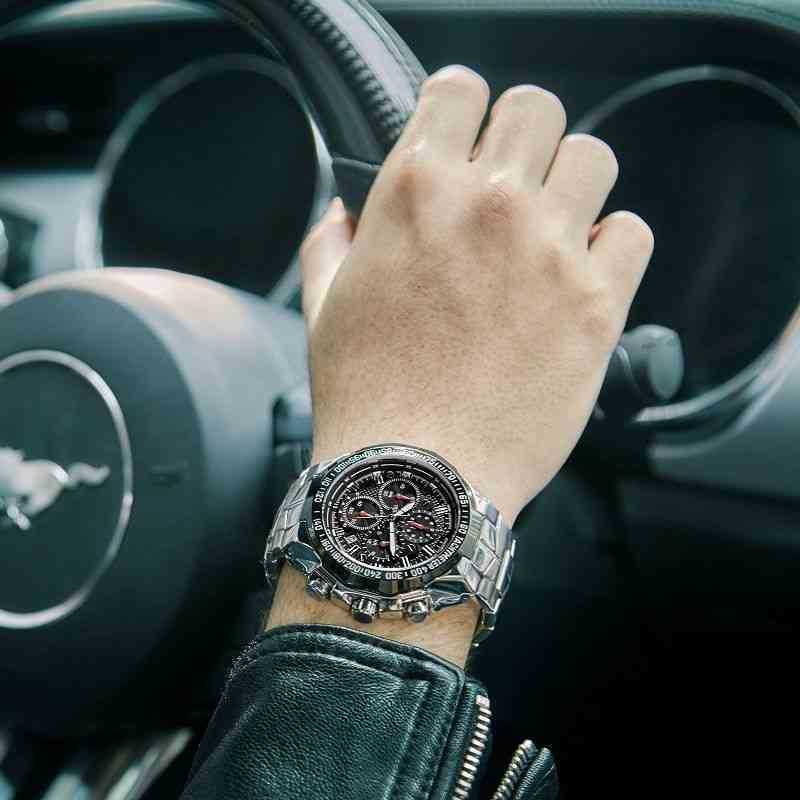 2023Other Watches Wristwatches Tags Sports Watch For Men Fashion Quartz Men Large Clock Wwoor Top Brand Luxury Military Steel Waterproof Chronograph Watch
2023Other Watches Wristwatches Tags Sports Watch For Men Fashion Quartz Men Large Clock Wwoor Top Brand Luxury Military Steel Waterproof Chronograph Watch