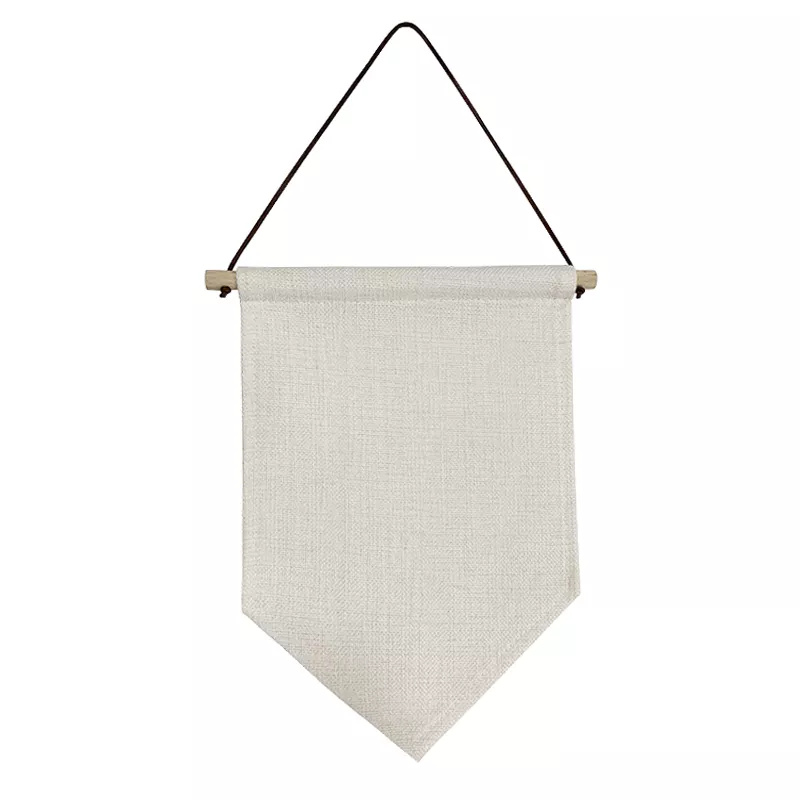En Sublimation Flag Blank Heat Tranfer Triangle Banner Home Garden Fetive Decoration