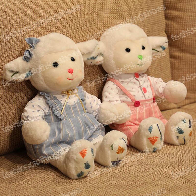 30/40cm Creative Couple Lamb Doll Suspenders Alpaca Children Stuffed Plush Toy Birthday Valentine's Day Gift
30/40cm Creative Couple Lamb Doll Suspenders Alpaca Children Stuffed Plush Toy Birthday Valentine's Day Gift