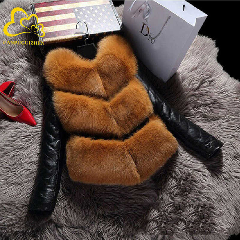 Women's Fur Faux Removable Sleeve Fluffy Coat Women Short ry Fake Winter Outerwear Fashion Autumn Casual Party Overcoat T221102, Black
Women's Fur Faux Removable Sleeve Fluffy Coat Women Short ry Fake Winter Outerwear Fashion Autumn Casual Party Overcoat T221102, Black
