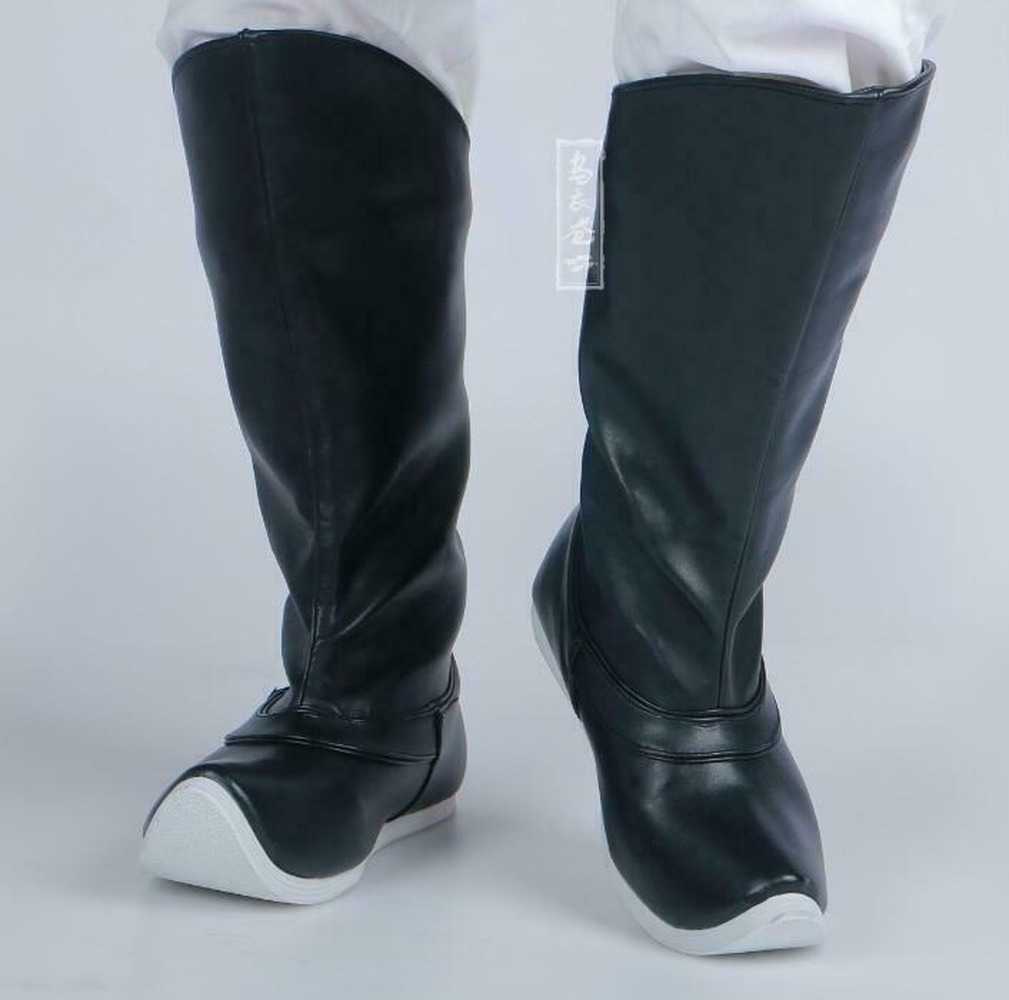 Boots Mens Retro Leather Hanfu Mid Calf Boots Waterproof No-slip Casual Shoes Riding Horse Plus Size Black White2022 T221101, White
Boots Mens Retro Leather Hanfu Mid Calf Boots Waterproof No-slip Casual Shoes Riding Horse Plus Size Black White2022 T221101, White