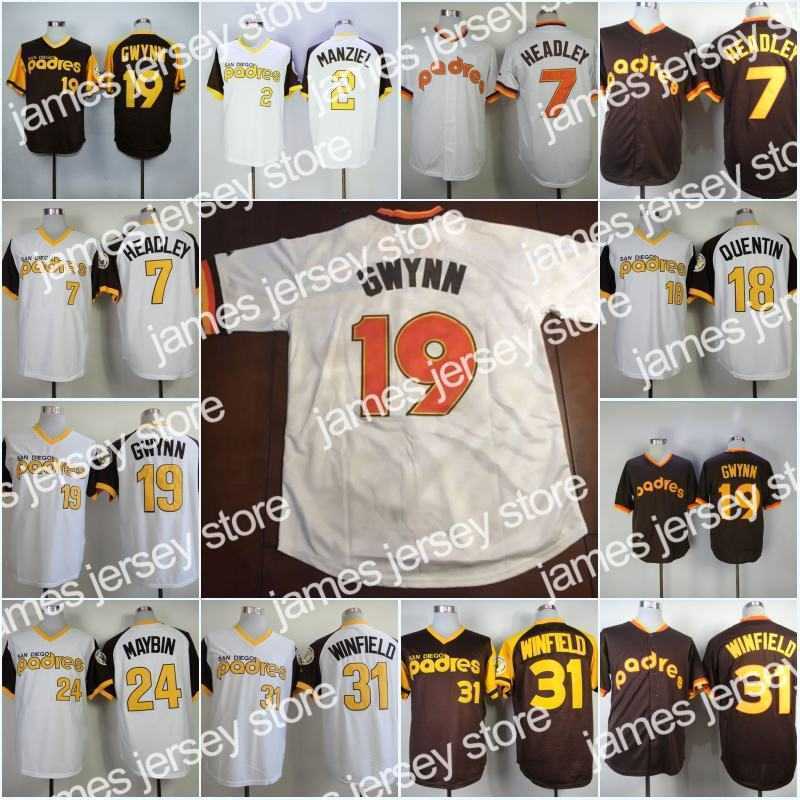 Baseball Jerseys Men 1984 #19 Tony Gwynn 31 Dave Winfield 2 Johnny Manziel 7 Chase Headley 18 Carlos Quentin 24 Cameron Maybin 34 Rollie Fingers Jersey, 34 white
Baseball Jerseys Men 1984 #19 Tony Gwynn 31 Dave Winfield 2 Johnny Manziel 7 Chase Headley 18 Carlos Quentin 24 Cameron Maybin 34 Rollie Fingers Jersey, 34 white