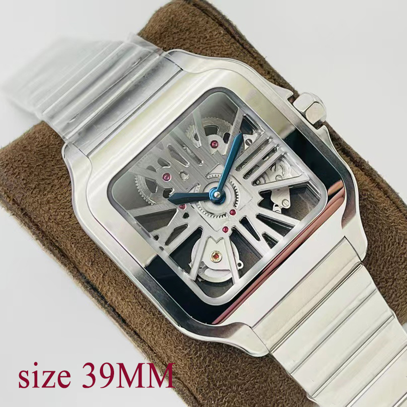 Mens Watch Designer Watches Square Watchs montres mouvement Quartz 39MM Stainless Steel Bracelet Sapphire Glass Waterproof Watch RELOJ HOMBRE Orologio., Tool
Mens Watch Designer Watches Square Watchs montres mouvement Quartz 39MM Stainless Steel Bracelet Sapphire Glass Waterproof Watch RELOJ HOMBRE Orologio., Tool