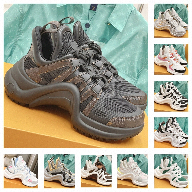 Luxurys Designers Casual Shoes Archlight Sneaker Mesh Black Breathable Bow Womens Sneakers Lace-up Trainers Height Increasing Dad Shoe Leather Sneaker, 28
Luxurys Designers Casual Shoes Archlight Sneaker Mesh Black Breathable Bow Womens Sneakers Lace-up Trainers Height Increasing Dad Shoe Leather Sneaker, 28