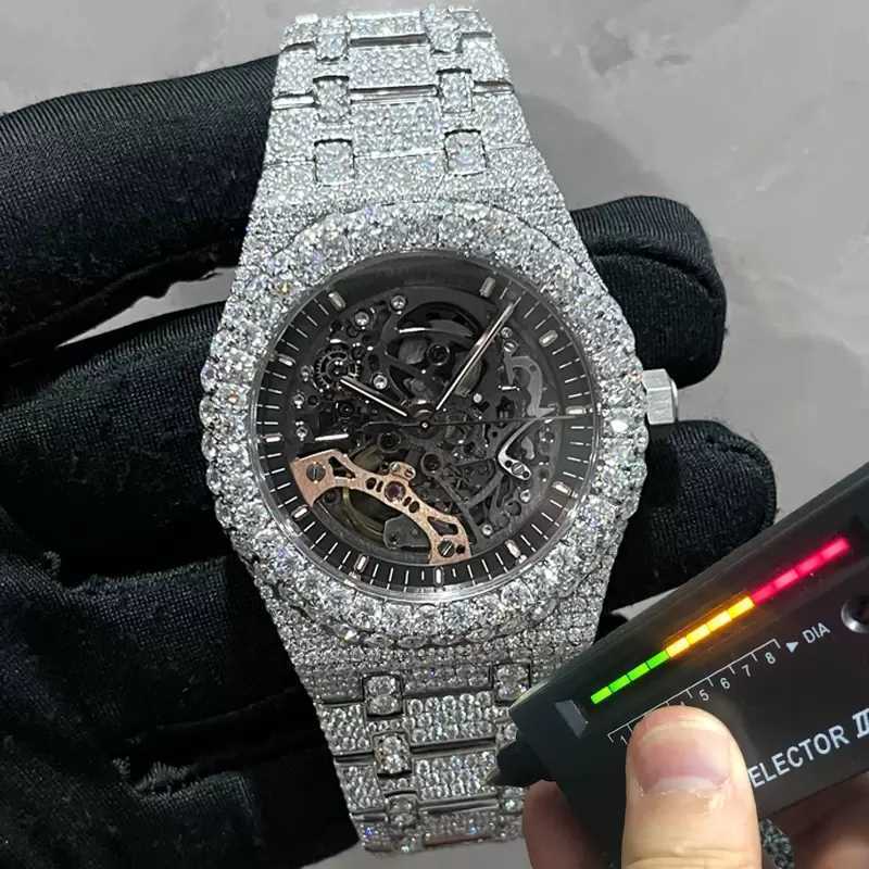 2023Other Watches Wristwatches 2023 New Version VVS1 VIP ston Skeleton Watch PASS TT Mens diamonds Top quality Mechanical ETA movement Luxury Iced Out
2023Other Watches Wristwatches 2023 New Version VVS1 VIP ston Skeleton Watch PASS TT Mens diamonds Top quality Mechanical ETA movement Luxury Iced Out