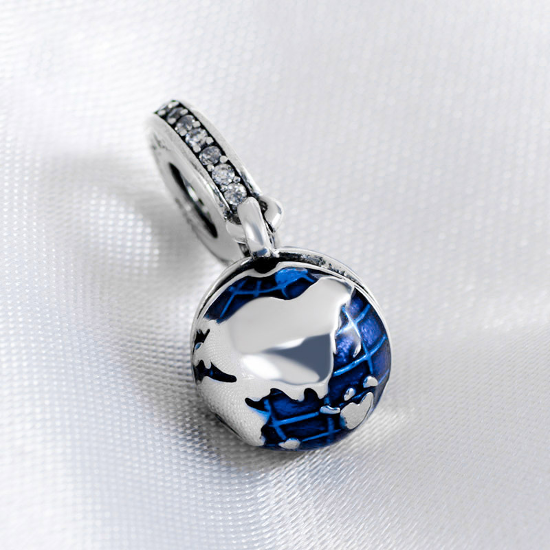 New Popular 925 Sterling Silver Charm Series Beaded Bracelet Women DIY Jewelry Fashion Accessories Gift