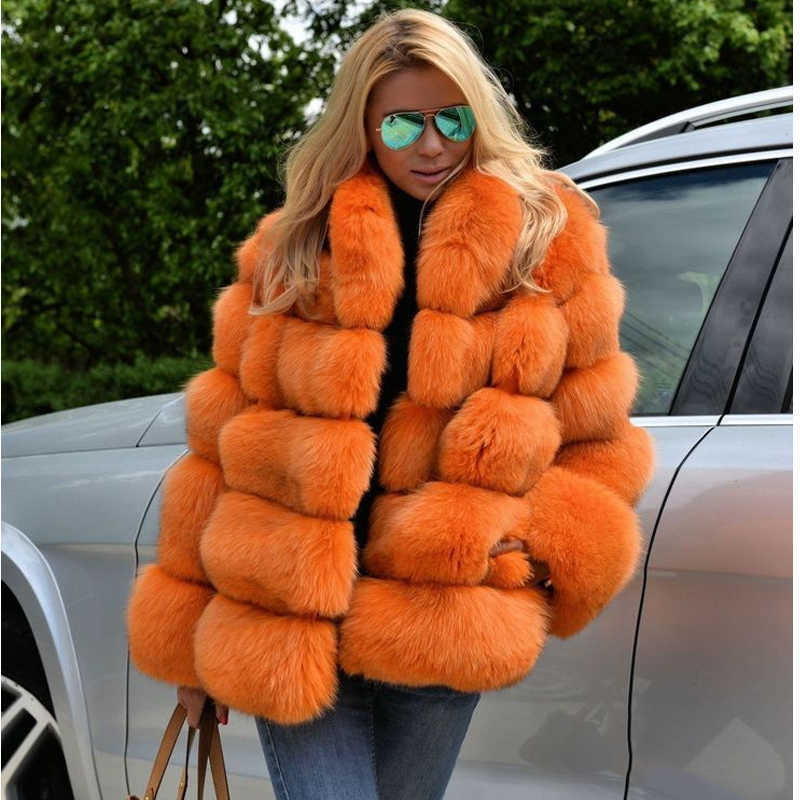 Women' Fur Faux Streetwear Orange Long Sleeve Jackets Female Pink Fluffy Winter Thick Natural Color Coats For Women 2022 T221102, Brown
Women' Fur Faux Streetwear Orange Long Sleeve Jackets Female Pink Fluffy Winter Thick Natural Color Coats For Women 2022 T221102, Brown