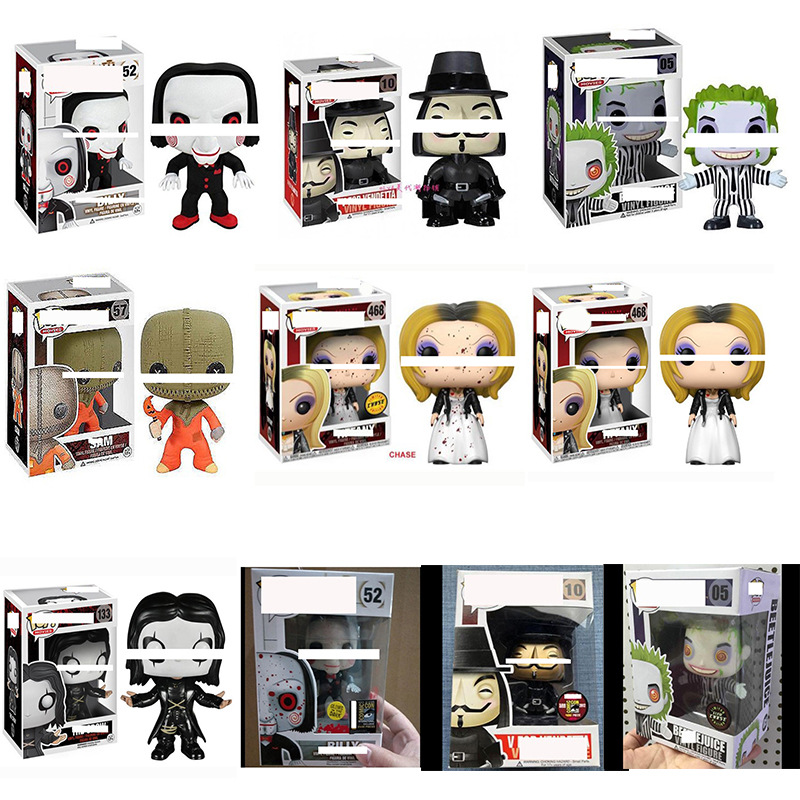 new figures funko pop chainsaw horror underworld archmage ghost bride V for Vendetta figure model, Multicolor
new figures funko pop chainsaw horror underworld archmage ghost bride V for Vendetta figure model, Multicolor