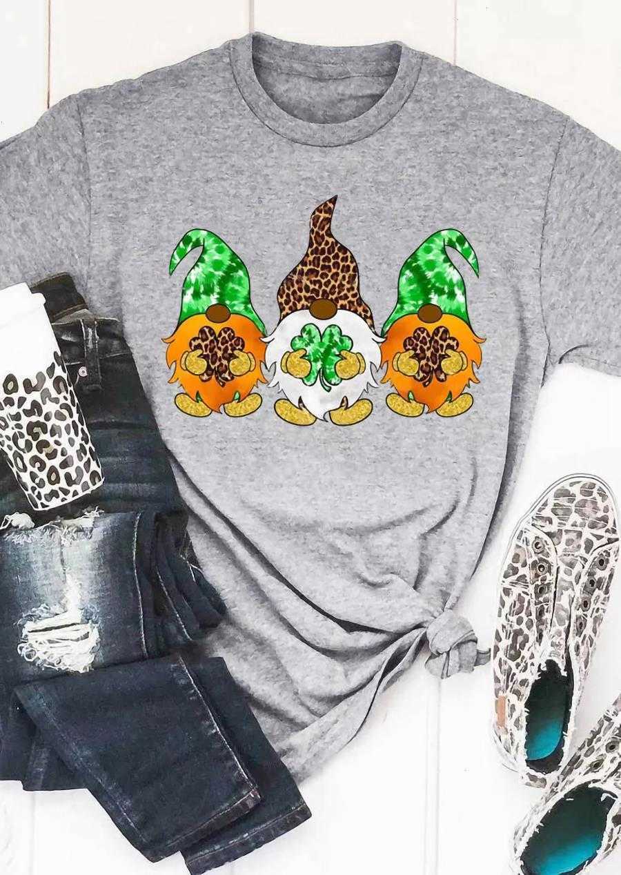 St. Patricks Day Tops Lucky Shamrock Gnomies T-shirt Colorful Cute Gnomes Shirt, Yellow
St. Patricks Day Tops Lucky Shamrock Gnomies T-shirt Colorful Cute Gnomes Shirt, Yellow