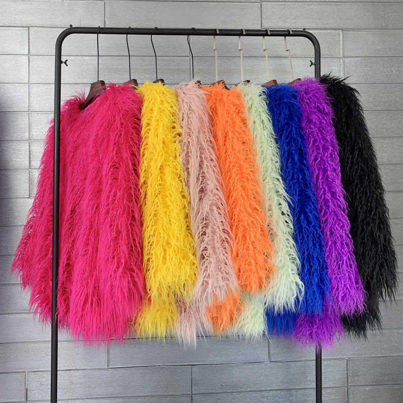 Women's Fur Faux HJQJLJLS 2022 New Fashion Women Boho Fluffy Coat Female Long Sleeve Orange Pink Jacket Candy Color Festival Clothes T221102, Blue
Women's Fur Faux HJQJLJLS 2022 New Fashion Women Boho Fluffy Coat Female Long Sleeve Orange Pink Jacket Candy Color Festival Clothes T221102, Blue