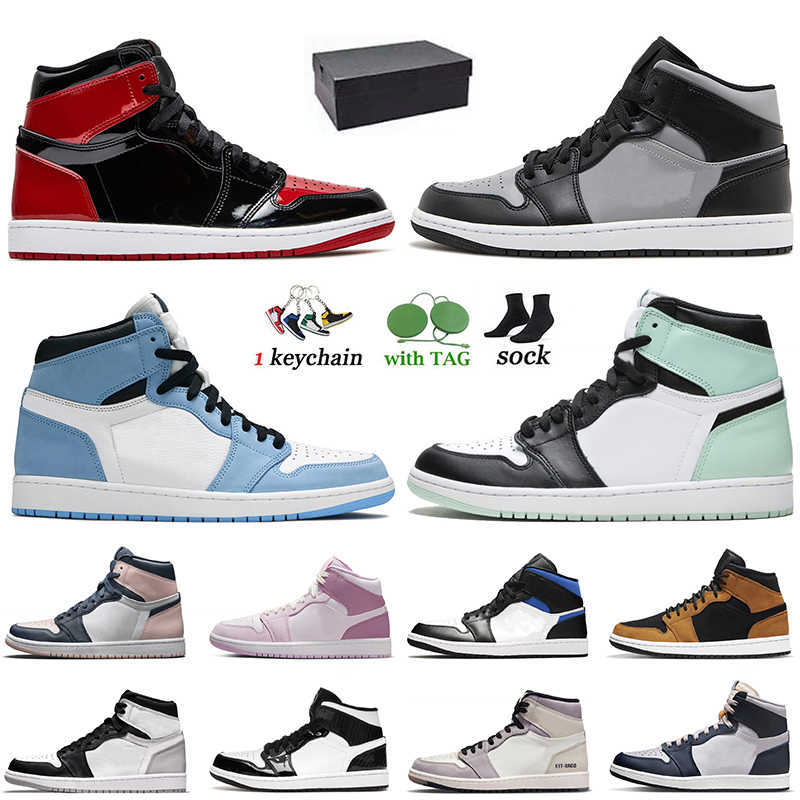 Basketball Shoes 1s Trainers Runners Sneakers Mid Shadow Red Jumpman University Racer Blue Triple s Black Men with Box 1 Patent Bred High, A33 tan gum 36-46
Basketball Shoes 1s Trainers Runners Sneakers Mid Shadow Red Jumpman University Racer Blue Triple s Black Men with Box 1 Patent Bred High, A33 tan gum 36-46