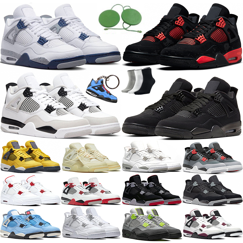 Jumpman Og 4 4s Basketball Shoes Midnight Navy Red Thunder Sail Black Cat Infrared Pure Money University Blue White Oreo Cactus Jack
Jumpman Og 4 4s Basketball Shoes Midnight Navy Red Thunder Sail Black Cat Infrared Pure Money University Blue White Oreo Cactus Jack