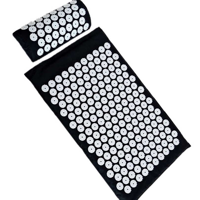 Back Massager appro62x38cmCushion Acupressure Relieve Body Pain Spike Mat Acupuncture Massage Yoga Cushion 221101
