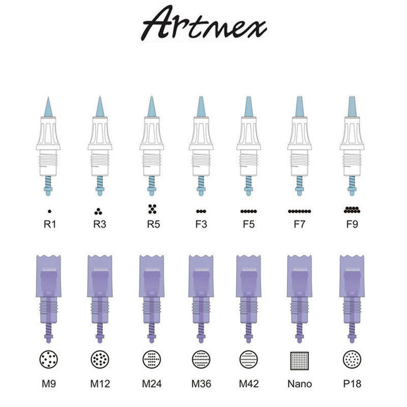Tattoo Needle Cartridges For Artmex V8 V6 V3 V9 V11 Permanent Makeup Machine Eyebrow Eyeliner Lips Pen
Tattoo Needle Cartridges For Artmex V8 V6 V3 V9 V11 Permanent Makeup Machine Eyebrow Eyeliner Lips Pen