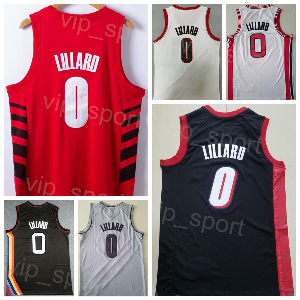 Men Earned Basketball Damian Lillard Jersey 0 Team Color Black Red White City Association Classic Statement Icon Away Breathable For Sport Fans All Stitched Shirt
Men Earned Basketball Damian Lillard Jersey 0 Team Color Black Red White City Association Classic Statement Icon Away Breathable For Sport Fans All Stitched Shirt