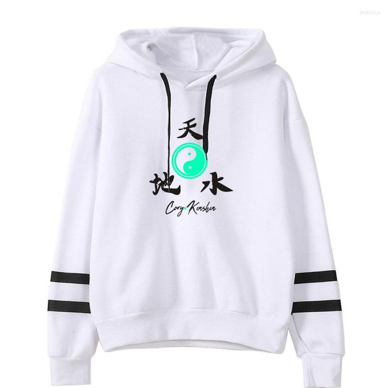 Hoodies 2022 Mens Coryxkenshin Merch Street Blammer Unisex Pocketless Sleeve Sweatshirt Long Outwear Women Mens Harajuku