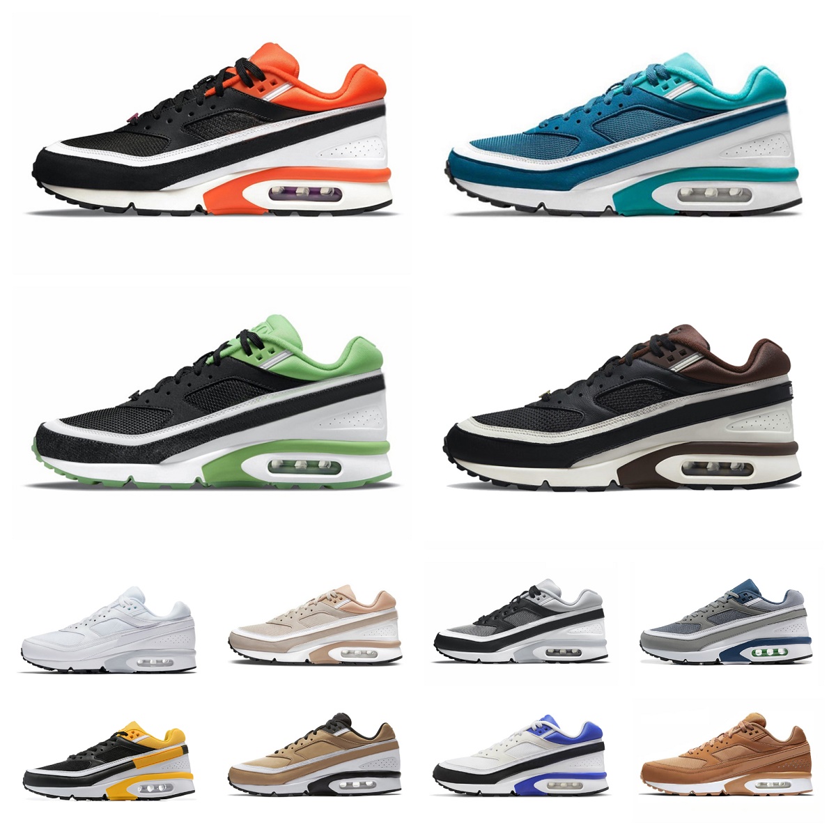 Max BW OG Mens Womens Designer Running Shoes Air Flax Textile Black Emerald Rotterdam Vachetta Tan Midnight Navy Neutral Cool Grey Sports Sneakers Trainers, Box
Max BW OG Mens Womens Designer Running Shoes Air Flax Textile Black Emerald Rotterdam Vachetta Tan Midnight Navy Neutral Cool Grey Sports Sneakers Trainers, Box