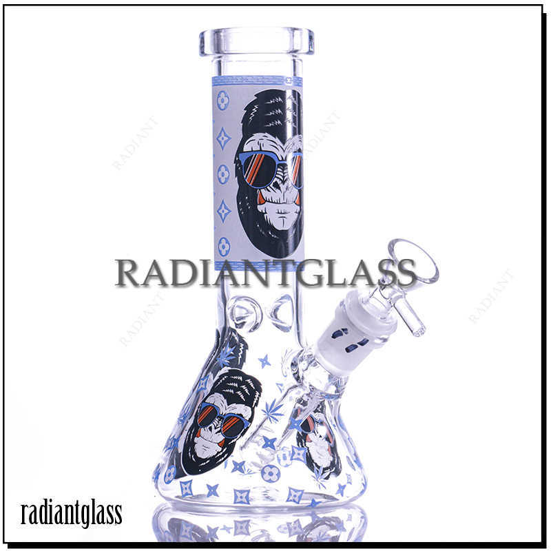 7.8" Hookahs Decal heavy Glass Bongs with ice catcher Cool Gorilla Beaker bong for smoking 10" Rasta small pipes 18.8mm dab rigs
7.8" Hookahs Decal heavy Glass Bongs with ice catcher Cool Gorilla Beaker bong for smoking 10" Rasta small pipes 18.8mm dab rigs