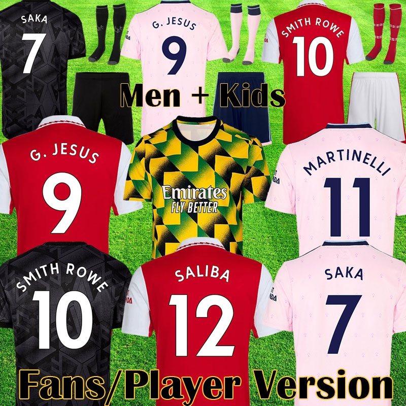 Fans Player version SMITH ROWE soccer jerseys G. JESUS SAKA 2022 2023 ODEGAARD MARTINELLI FABIO VIEIRA 22 23 SALIBA ARSen football shirt All Men kit Kids Equipment 5428, Player version home
Fans Player version SMITH ROWE soccer jerseys G. JESUS SAKA 2022 2023 ODEGAARD MARTINELLI FABIO VIEIRA 22 23 SALIBA ARSen football shirt All Men kit Kids Equipment 5428, Player version home