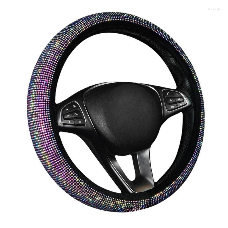 Steering Wheel Covers Diamond Cover Bling Crystal Rhinestones Sparkling Anti Slip Universal Steer Protector Accessorie
Steering Wheel Covers Diamond Cover Bling Crystal Rhinestones Sparkling Anti Slip Universal Steer Protector Accessorie