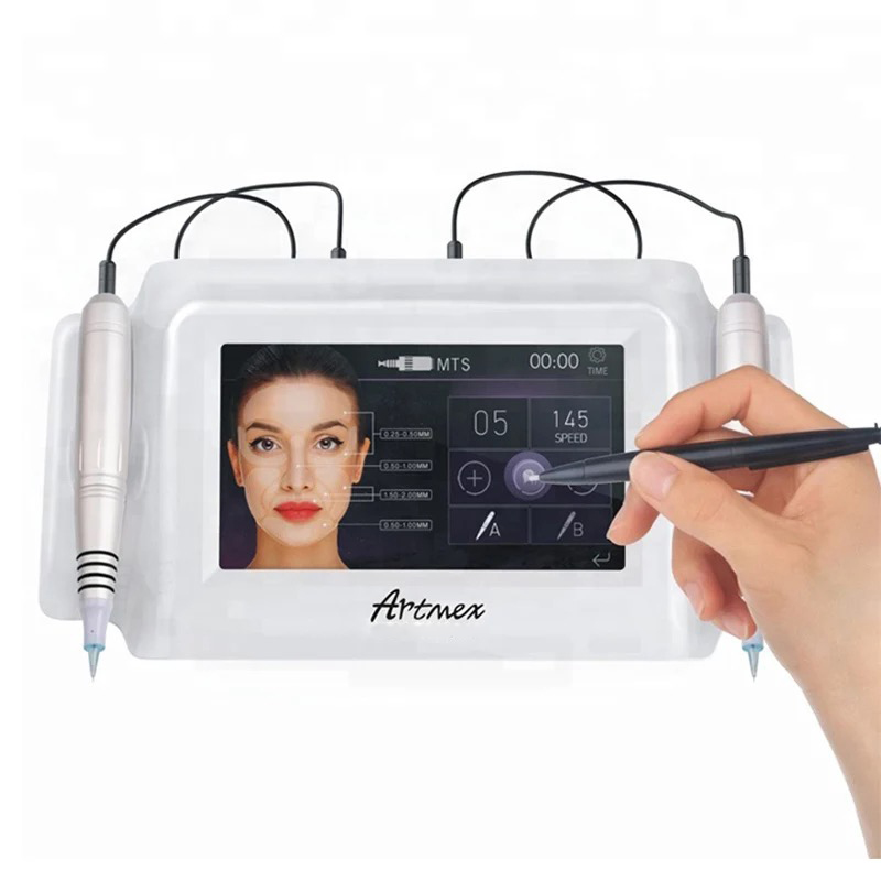 Artmex V8 Tattoo Permanent Makeup Machine Eyebrow Make Up&Lip Rotary Permanent Pen
