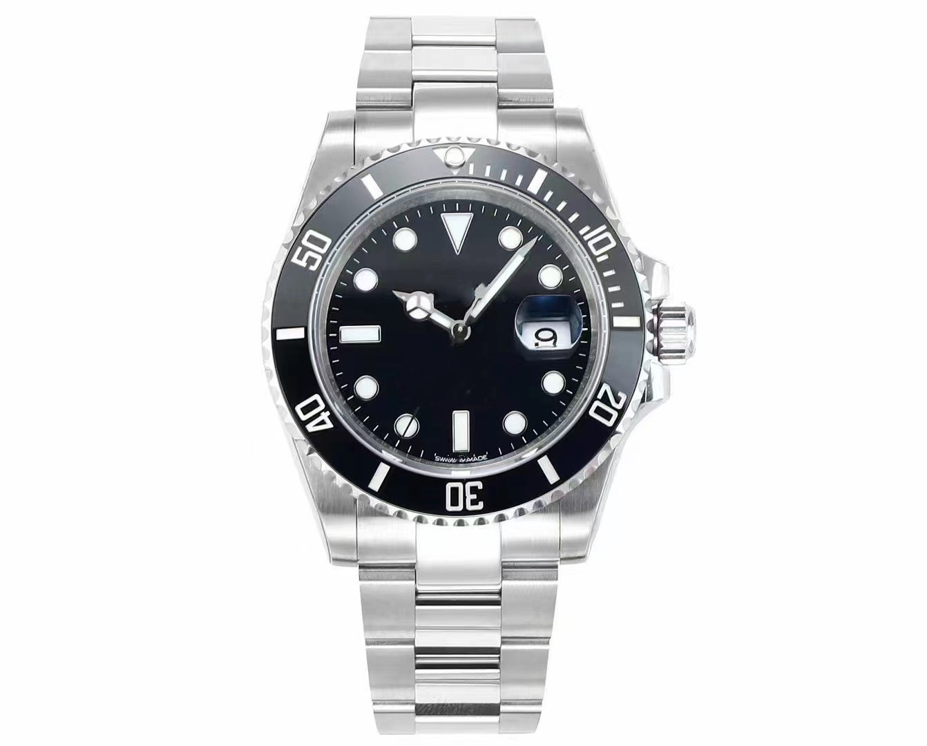 2022 new 41mm men watch V12 NOOB factory 2836 3135 automatic mechanical movement 904L stainless steel silver strap multi-color Orologio di Lusso