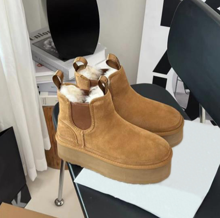 Designer Australia Boots Sneaker shoes Boot Neumel Platform Chelsea Chestnut black Fashion women Sheepskin Shearling Comfort Winter Fall Designer Ankle Booties, Shoe box
Designer Australia Boots Sneaker shoes Boot Neumel Platform Chelsea Chestnut black Fashion women Sheepskin Shearling Comfort Winter Fall Designer Ankle Booties, Shoe box