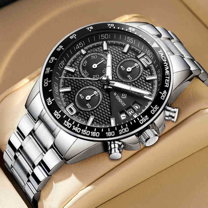 Brand doit Sport Watch Men Luxury Chronograph Watch Leather Band Steel Belt Fashion Quartz Clock Waterproof Luminous Geneva, Leather white 1
Brand doit Sport Watch Men Luxury Chronograph Watch Leather Band Steel Belt Fashion Quartz Clock Waterproof Luminous Geneva, Leather white 1