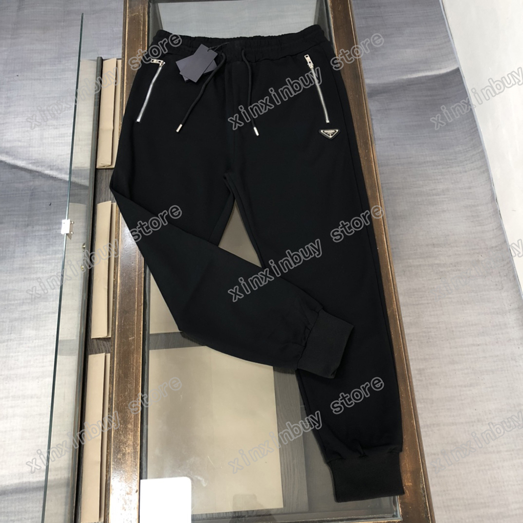22ss Mens women designer pants Metal triangle label zipper Pocket Nylon Milan pant Men Webbing Trousers black xinxinbuy S-XL
22ss Mens women designer pants Metal triangle label zipper Pocket Nylon Milan pant Men Webbing Trousers black xinxinbuy S-XL