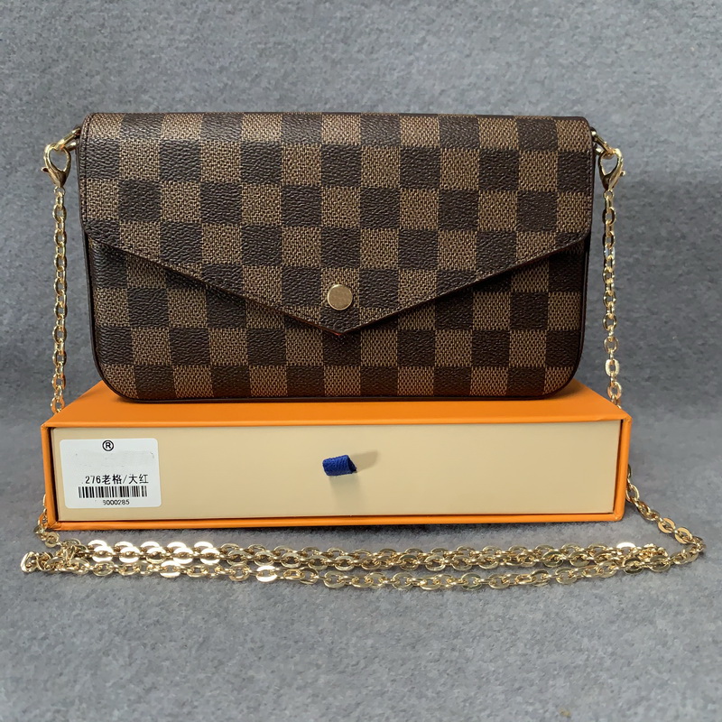 Women Messenger Leather Black white Shoulder Bags handbag Evening Bag hig quality flower checkers date code serial number embossed patterns Originalbox 3pcsset, With box 21x3x12cm
Women Messenger Leather Black white Shoulder Bags handbag Evening Bag hig quality flower checkers date code serial number embossed patterns Originalbox 3pcsset, With box 21x3x12cm