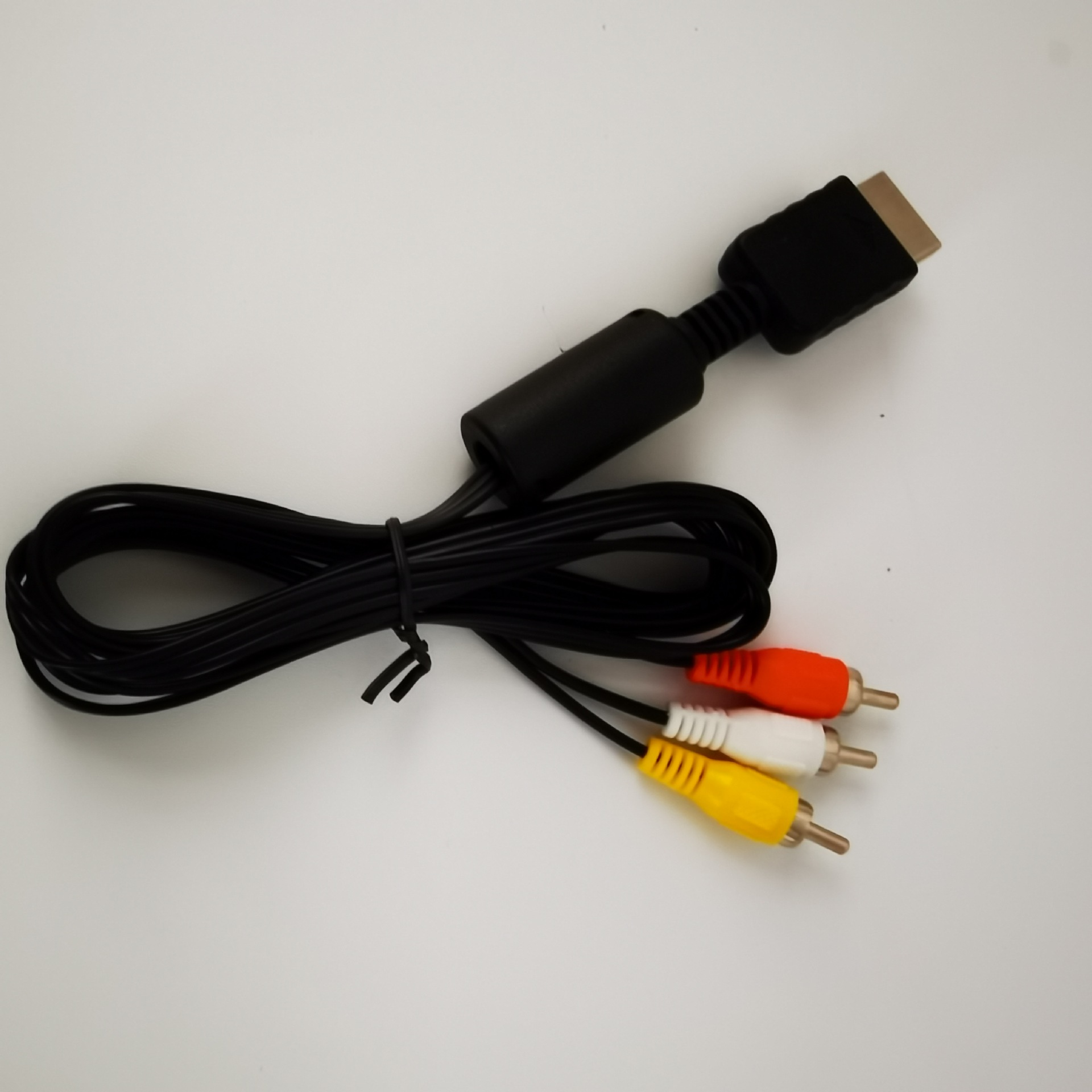 Universal 1.8M 6FT AV Audio Video Cables Cord RCA A/V 6Z for Sony PlayStation PS3 PS2 PS1