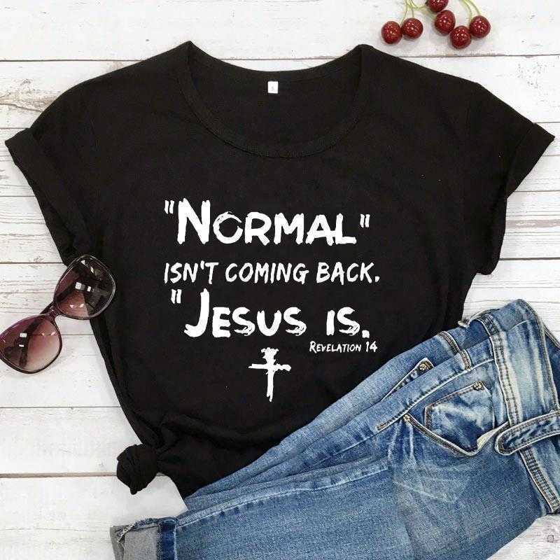 Normal Isnt Coming Back Jesus T Shirts Is Revelation 14 T-shirt Christian Shirt, Color4
Normal Isnt Coming Back Jesus T Shirts Is Revelation 14 T-shirt Christian Shirt, Color4
