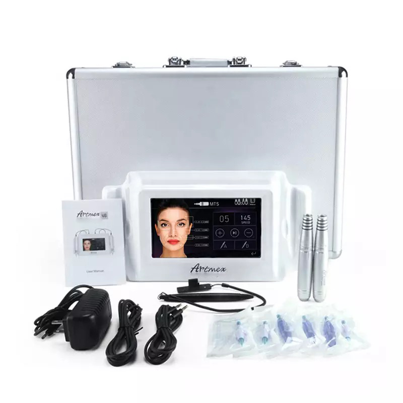 Artmex V8 Tattoo Permanent Makeup Machine Eyebrow Make Up&Lip Rotary Permanent Pen