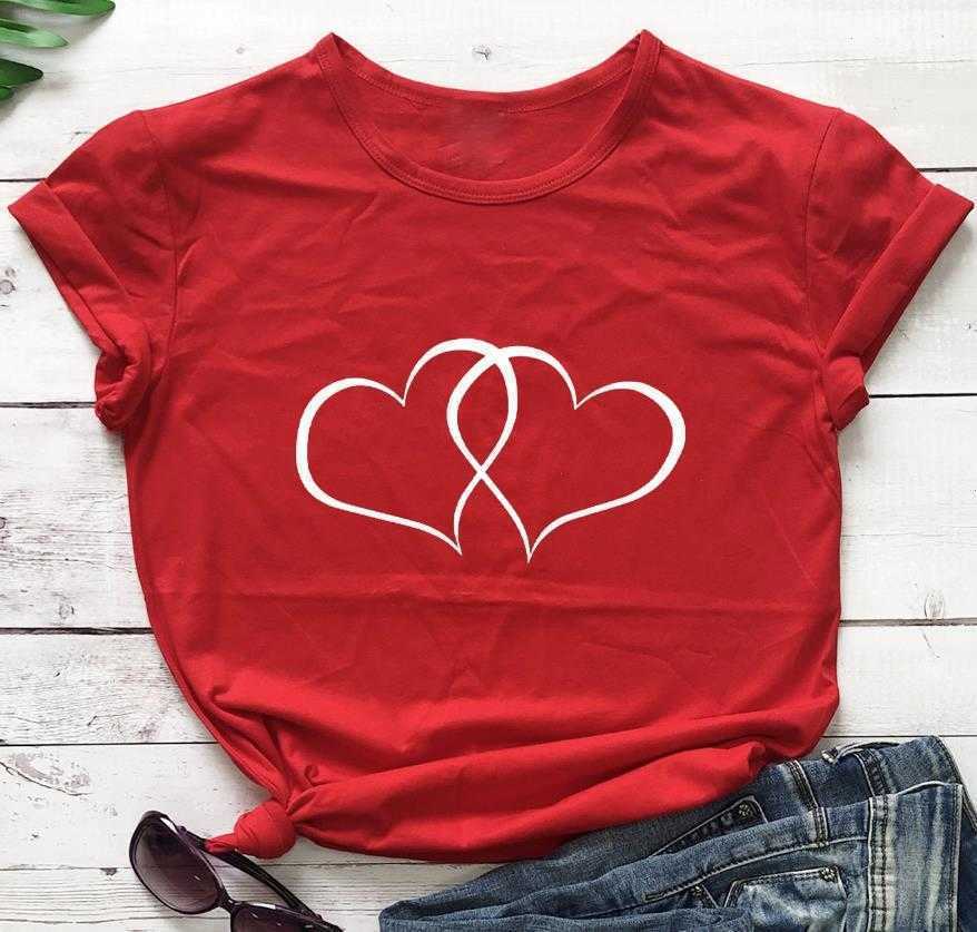 Heart T-shirt Christian Tee Hearts Shirt Be Mine Women Trendy Love Casual Vintage, Color4
Heart T-shirt Christian Tee Hearts Shirt Be Mine Women Trendy Love Casual Vintage, Color4