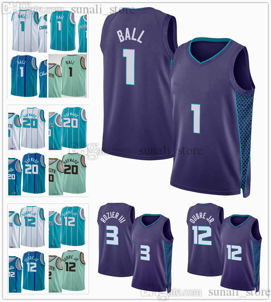 2022-23 Statement Purple Basketball LaMelo 1 Ball Jerseys Kelly 12 Oubre Jr. Gordon 20 Hayward City Teal Green White Edition Breathable Shirts Men Women Youth
2022-23 Statement Purple Basketball LaMelo 1 Ball Jerseys Kelly 12 Oubre Jr. Gordon 20 Hayward City Teal Green White Edition Breathable Shirts Men Women Youth