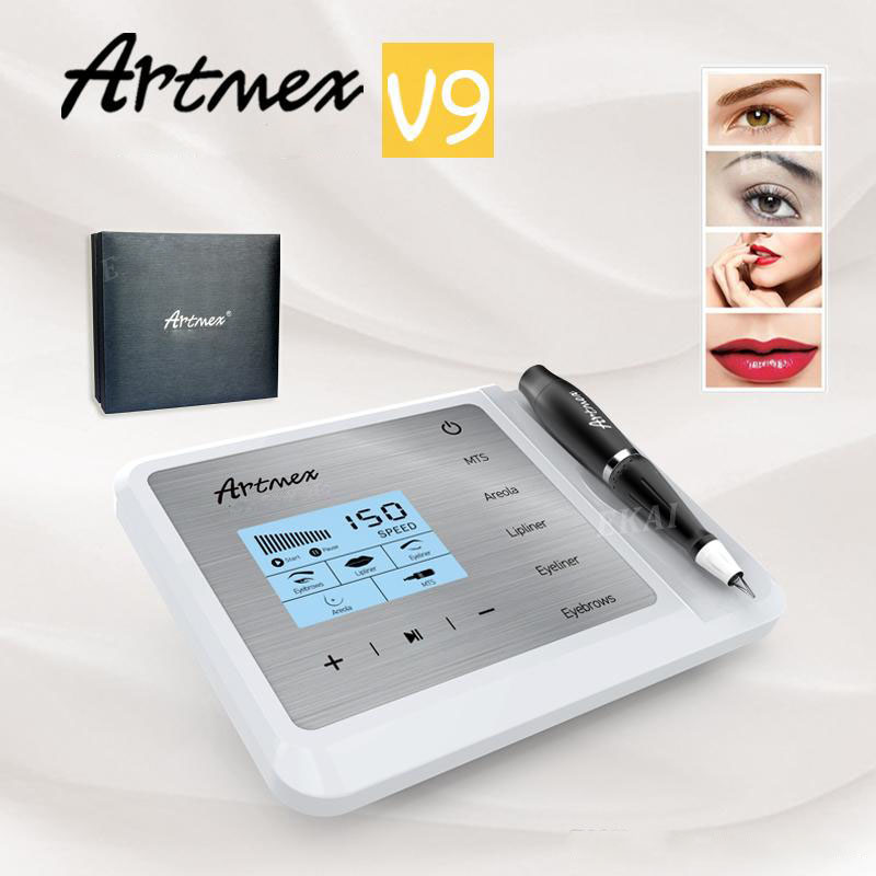 Artmex V9 Permanent Microblading Digital Permanent Makeup tattoo Machine micro blading pen Eyebrow Eyeliner Lips 
Artmex V9 Permanent Microblading Digital Permanent Makeup tattoo Machine micro blading pen Eyebrow Eyeliner Lips
