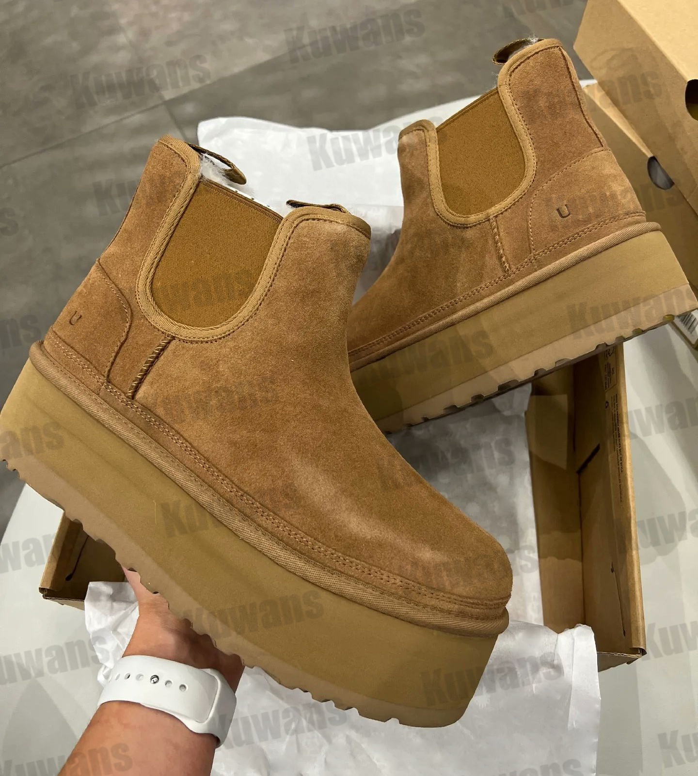 Chelsea Boots Neumel Platform Zip Suede Women Classic Mini Boot Chestnut Australia Ankle Snow Sheepskin Comfort Winter Fur Fuzzy Size 35-40, Customize
Chelsea Boots Neumel Platform Zip Suede Women Classic Mini Boot Chestnut Australia Ankle Snow Sheepskin Comfort Winter Fur Fuzzy Size 35-40, Customize