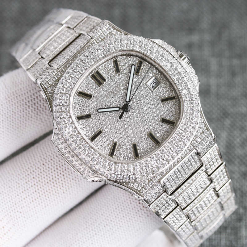 Other Watches Wristwatches Diamond Watch Mens Watch Automatic Mechanical WristWatch 40mm Stainls Steel Strap Sapphire Life Waterproof Dign For Men
Other Watches Wristwatches Diamond Watch Mens Watch Automatic Mechanical WristWatch 40mm Stainls Steel Strap Sapphire Life Waterproof Dign For Men