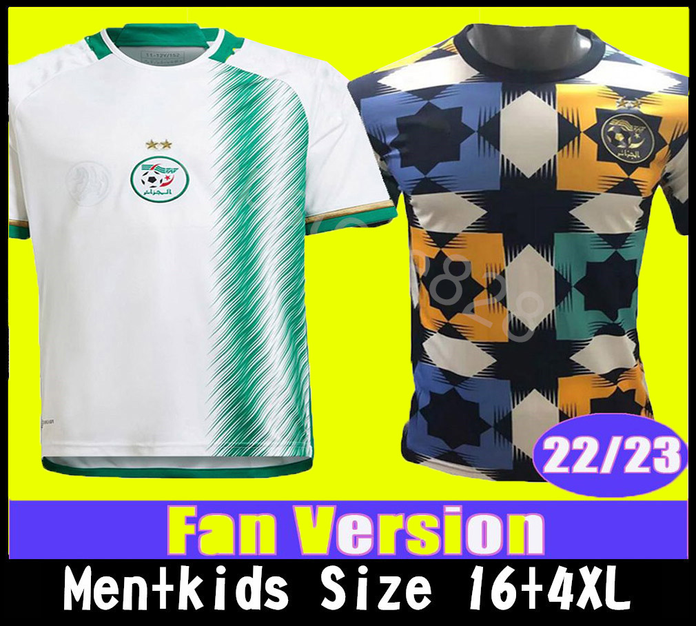 2022 Algeria Mens Soccer Jerseys SLIMANI MAHREZ FEGHOULI BENNACER ATAL Home Football Shirts Short Sleeve Uniforms 22-23fens player, Grey
2022 Algeria Mens Soccer Jerseys SLIMANI MAHREZ FEGHOULI BENNACER ATAL Home Football Shirts Short Sleeve Uniforms 22-23fens player, Grey