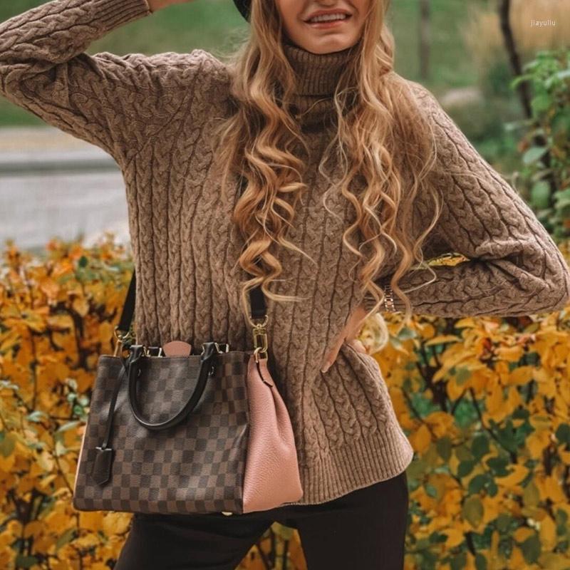 Women' Sweaters Knitted Cashmere Turtleneck Women Winter Twisted Long Sleeve Khaki Jumper Female Loose Chic Woman Pullover Sweater Top, White
Women' Sweaters Knitted Cashmere Turtleneck Women Winter Twisted Long Sleeve Khaki Jumper Female Loose Chic Woman Pullover Sweater Top, White