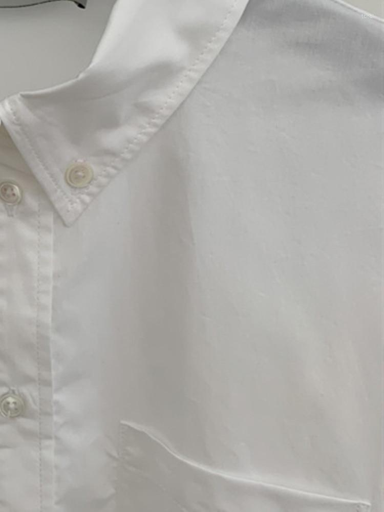 Women' Blouses Cotton Women White Shirts One Pocket Turn-down Collar Simple Long Sleeve Office Lady Autumn 2022 Blouse Top
Women' Blouses Cotton Women White Shirts One Pocket Turn-down Collar Simple Long Sleeve Office Lady Autumn 2022 Blouse Top