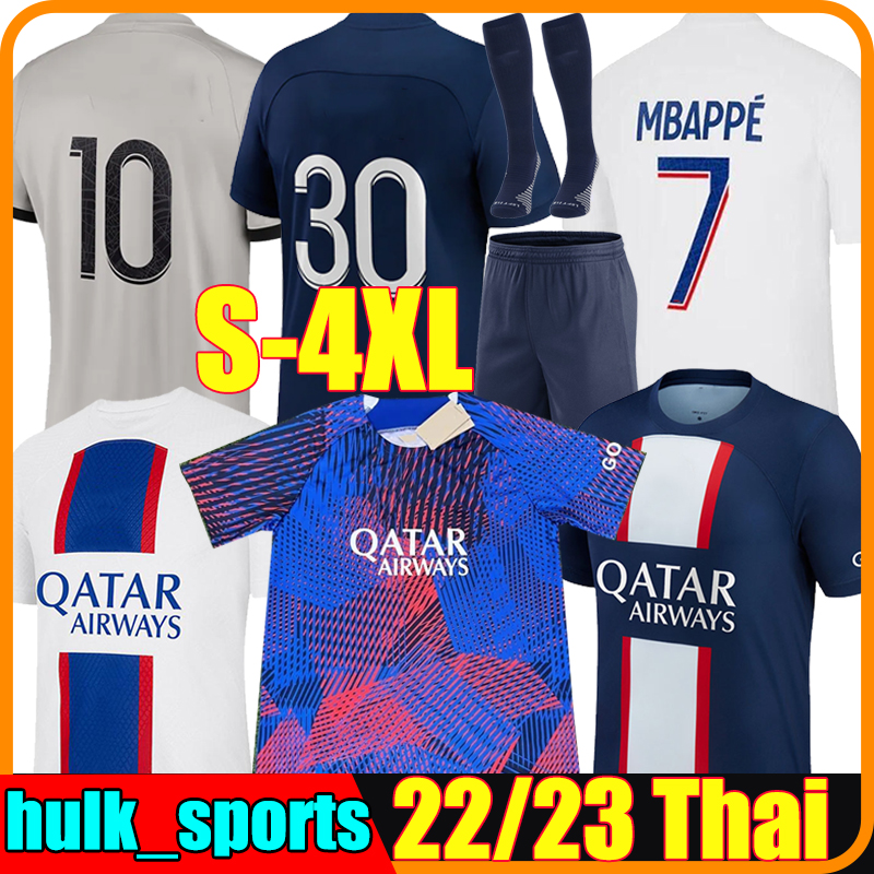 4XL 5XL 22/23 MBAPPE HAKIMI soccer jerseys SERGIO RAMOS R.SANCHES Maillots de football shirt 2022 2023 MARQUINHOS VERRATTI KIMPEMBE PSGs Kits sock Full sets uniforms, 22-23 third
4XL 5XL 22/23 MBAPPE HAKIMI soccer jerseys SERGIO RAMOS R.SANCHES Maillots de football shirt 2022 2023 MARQUINHOS VERRATTI KIMPEMBE PSGs Kits sock Full sets uniforms, 22-23 third